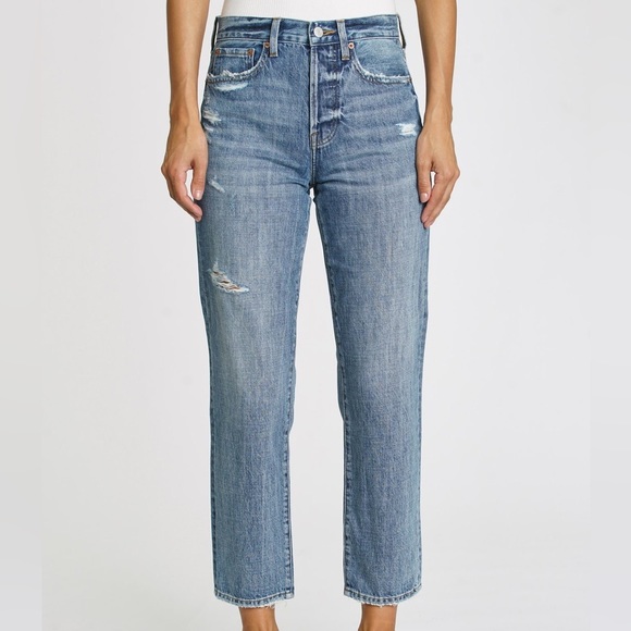 pistola Denim - PISTOLA - CHARLIE HIGH RISE STRAIGHT - ANTIDOTE